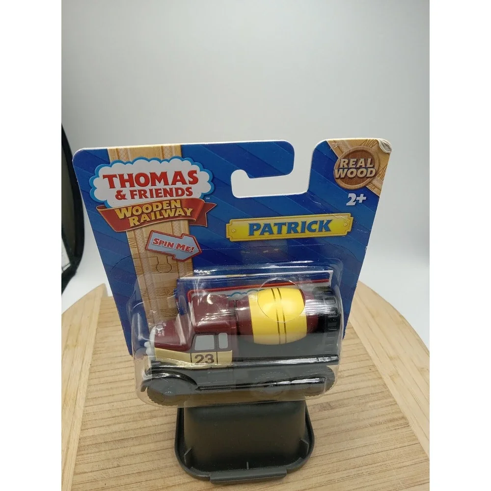 Patrick Cement Truck for the Thomas Wooden Railway System New Wear‎ On Cardboard